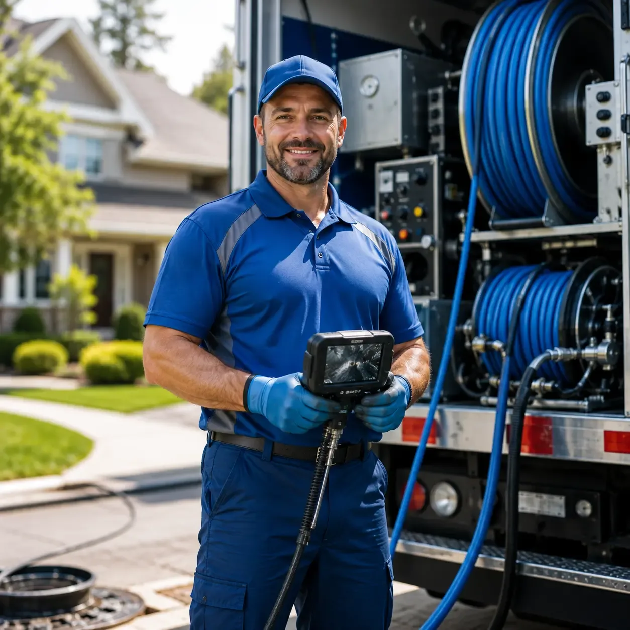 Local outdoor drain cleaning specialists in Edcouch, TX